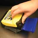 Unlock cash box lock by inserting coin/back of key, check for jams or empty.