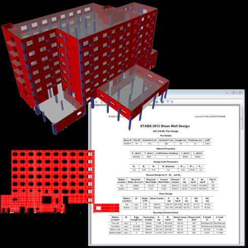 Shear Wall Design 2016 Calculations of reinforcing