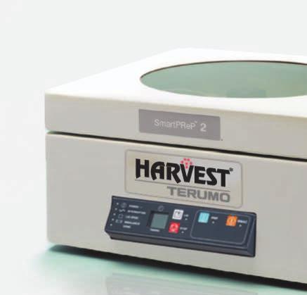 Today, the Harvest SmartPrep System platform is the gold standard in PRP technology.