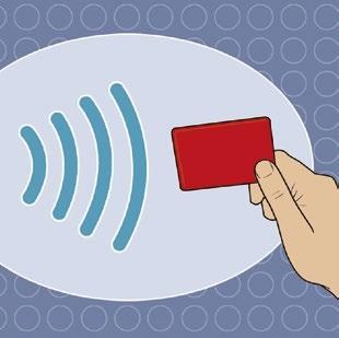 How to use Contactless When you see the Contactless symbol you will be able to use your