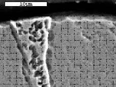 Analysis by transmission electron microscopy revealed 20-nm grain size, a dramatic reduction from the original structure.