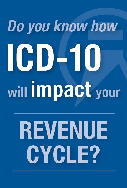 ICD-10 Billing Involvement Testing Payers have announced testing schedule Need ICD-9 and 10 simultaneously (ICD-10 is date of service 10/1/14) Internal can you create a claim?
