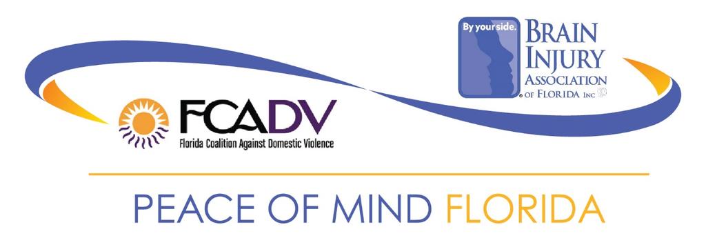 Peace of Mind Florida FCADV/BIAF Reasonable Accommodation Policy and Procedures June 2014 This project is supported by Grant No. 2009-FW-AX-K004 awarded by the Office of Violence Against Women, U.S.
