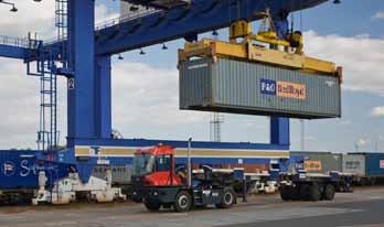 RTG cranes are most effective when high numbers of railcars are handled systematically. RTG cranes can be moved between between rail and yard operations.