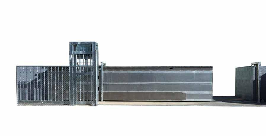 RETRACTABLE FLOOD BARRIER AWMA s Retractable Flood Barrier is a sliding floodgate designed specifically to isolate large openings as part of a total flood defence system.
