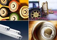 Universal Waste Heavy Metal Batteries, Pesticides, Light Bulbs and Mercury Containing Electronics are all considered Universal Waste and