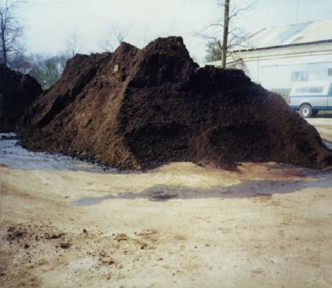 Staying On Top Of the Pile Actively compost all stall waste Stockpile manure & stall waste for crop fields