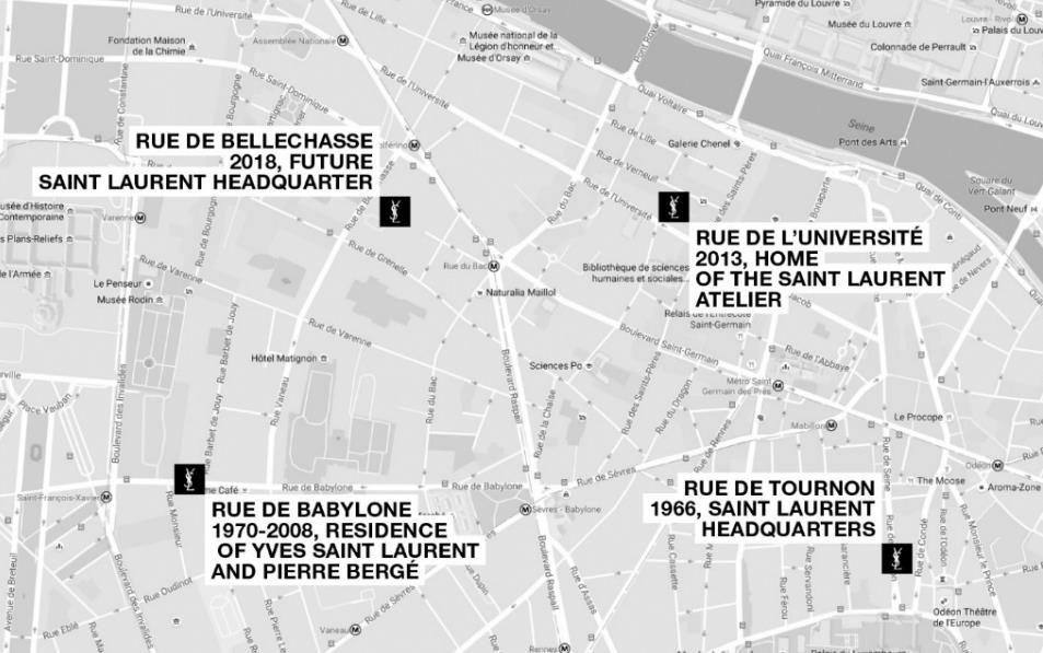 SPIRIT PARIS CITY MAP 1966