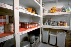 Store dry goods in airtight containers.