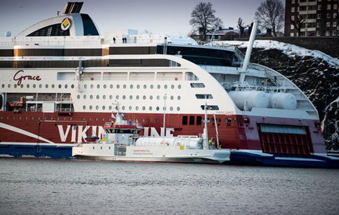 Experienced ship-to-ship LNG supplier: The world s first LNG bunker vessel SEAGAS Operations in Stockholm and Nynäshamn Experience: already 1500+ safe ship-to-ship bunkering operations