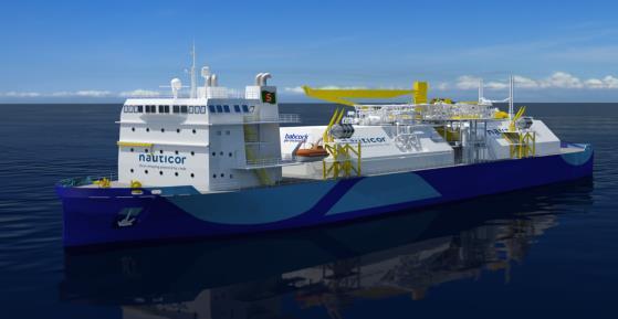 contract for a newbuild ferry LNG bunker operations in different Swedish ports