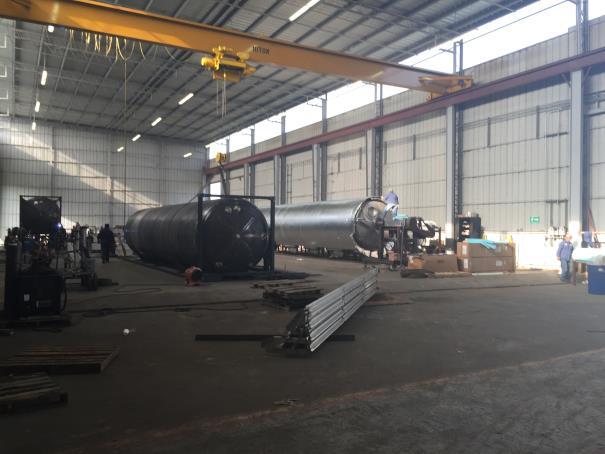 Jacksonville Applied Cryo Technologies (ACT) has built special purpose ISO tanks and proprietary transfer pump skid Design and operations team comprised of ACT, Pivotal, Wespac, Clean Marine Energy,