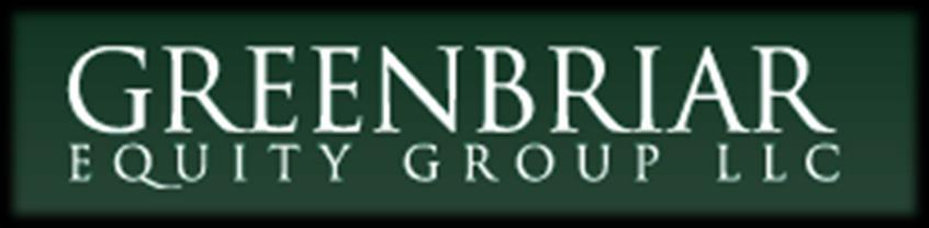 Our Equity Investors Greenbriar was founded in the