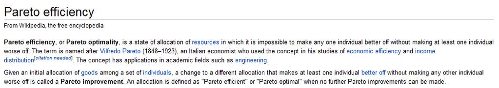 Topic 2 Econ 103 -- page 4 Economic Efficiency Our normative criterion is