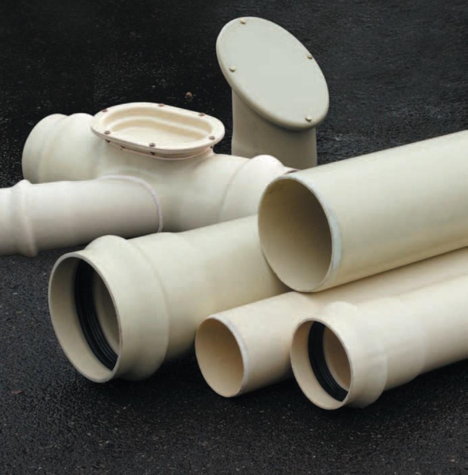 SEWER & DRAIN SYSTEMS 3 Foamcore THE PRODUCT Foamcore has smooth inner and outer walls separated by a dense cellular foam core.