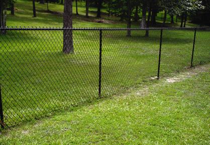4 Approved Fence Type B - Black Chain Link Fencing 4.1 Fence Type B must be constructed on all rear yards of pond lots, and shall be located at the top of easement (not necessarily the property line).
