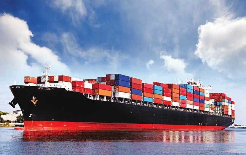 ABS IS THE PREFERRED CHOICE FOR CONTAINERSHIPS Nickolay Khoroshkov/Shutterstock From the voyage of the very first containership, Ideal X in 1956, ABS has been at the forefront of providing