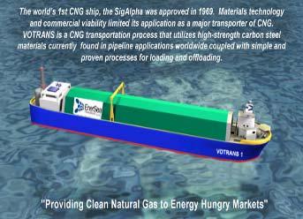 Recent CNG Carrier Concepts Knutsen OAS Shipping PressurisedNatural Gas -