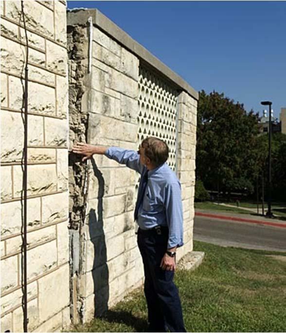 Wall Tilting A panel wall showing a positive tilt. Definition: Panel Walls: Inclination of the wall face from vertical or from its original inclination.