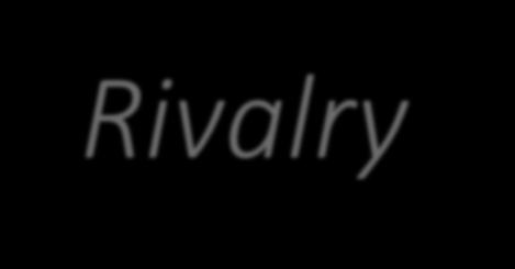 Porter s five forces for competitive analysis: Rivalry Rivalry in an industry increases because of- 3. High fixed costs result in an economy of scale effect that increases rivalry.