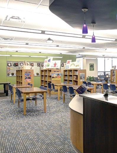 The best-in-class acoustics provided by Milliken carpets make it easier for students and teachers to hear, concentrate, and ultimately improve test scores.