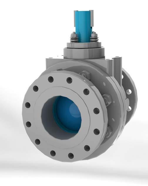 NEXTECH Severe Service Trunnion, Metal Seated Ball Valve ANSI/ASME 300-900#, 2-24 (DN 50-500) The Nextech valve was designed as a high-end, severe service solution for the process and specialty