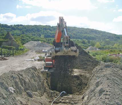 Chinnor Cement Works The site at Chinnor is a 77ha former cement works, cement kiln dust landfill and series of chalk quarries, with a proportion of the site (7ha) identified as an area for
