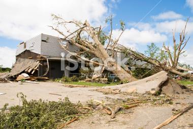 istock 13686360 Severity Categories Cyclone categories range from: 1 for weak tropical cyclones (strongest wind gusts less than 125 km/h); minimal house damage, but damage to crops, trees, etc.