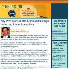 org) averages each month more than 24,500 visitors, including current and prospective home inspectors.