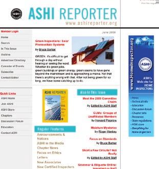 ASHI Reporter Ad specifications for print and online magazine Print ads for the ASHI Reporter Print ad dimensions, width by height Center spread...15.5" x 10" (Center spread bleed is 17.25" x 11.
