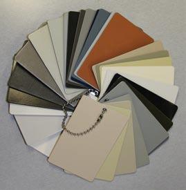 Paint Color Options Available in a broad range of standard and custom colors that complement any