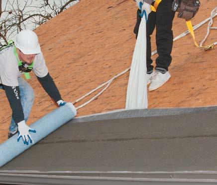 UNDERLAYMENT PRODUCTS SELF-ADHERING UNDERLAYMENTS MOISTURE GUARD ICE AND RAIN UNDERLAYMENT TAMKO Moisture Guard Ice and Rain Underlayment is used under wood shakes, asphalt and composite shingles at