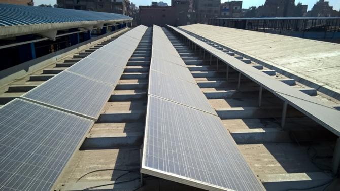 Fig (5): PV Feed in Tariff System on Rooftop of Gaza Shopping Mall For Street Vendor (Designed by the Author) On the other hand, and according to official source from Ministry of Energy and Renewable