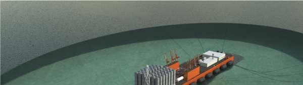 EasyLNG TM - Regasification Barge Solution Ambient Air Vaporizers