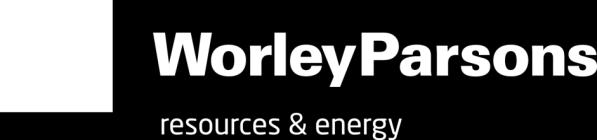 As such, opinions presented herein may not always necessarily reflect the position of WorleyParsons as a whole, its officers or executive.