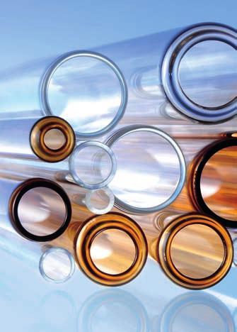 Tubing Gerresheimer high-quality glass tubing as an intermediary product As one of the leading manufacturers in the world with tubing plants in Europe and the US, Gerresheimer produces borosilicate