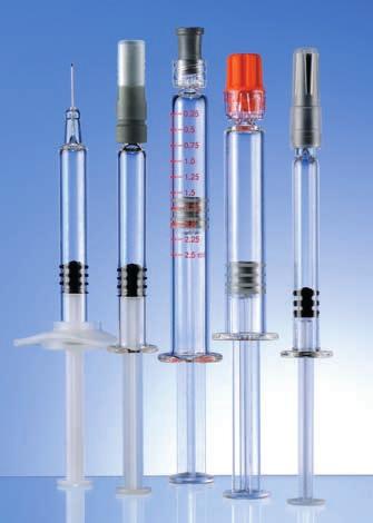 Syringe Cartridges systems A high-tech range of prefillable syringe systems Cartridges 007,0,0 9,,0 We offer prefillable syringes in well proven 00 quality, perfectly tailored,0 to your requirements,