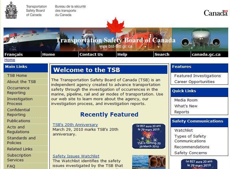 TSB Website www.