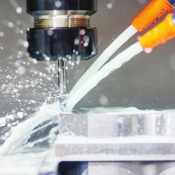 Q8 Baroni Soluble fluids without added chlorinated paraffins for high performing machining.