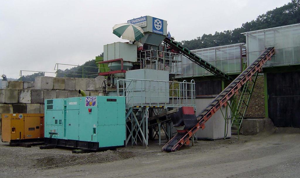 Mechanical Scrubbing Equipment for High-quality Recycled Aggregate Concrete lumps
