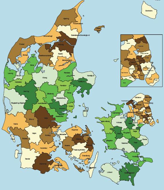 The Electoral System in Denmark Local and Regional Government Elections The local and regional electoral system is regulated by the Local and Regional Government Elections Act.