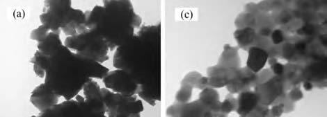SINGH et al.: ELECTRICAL AND MAGNETIC PROPERTIES OF NiFe 2 O 4 741 Fig. 2 TEM images (a) 400 C, (b) 500 C, (c) 600 C and (d) 700 C for NF ferrites Fig.