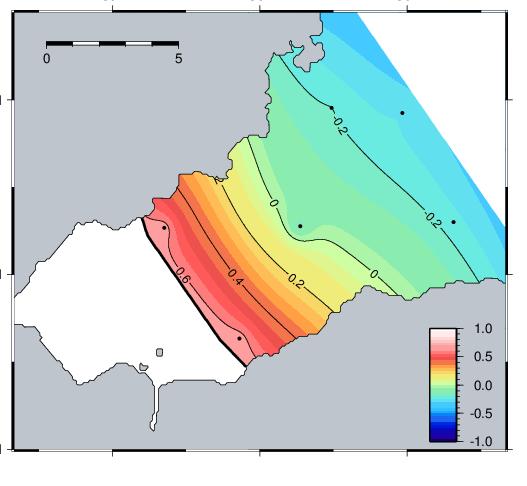 CONCLUSIONS In Isahaya Bay, the secular variation of hypoxic water mass and the correlation of DO concentration near the bottom were investigated using the data by the Kyushu Regional Agricultural