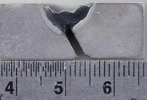 3 Hardness distribution within atmospheric and underwater weld Figure 12 illustrated location, number of test and spacing of hardness measurements transverse to Y-Groove test specimen.
