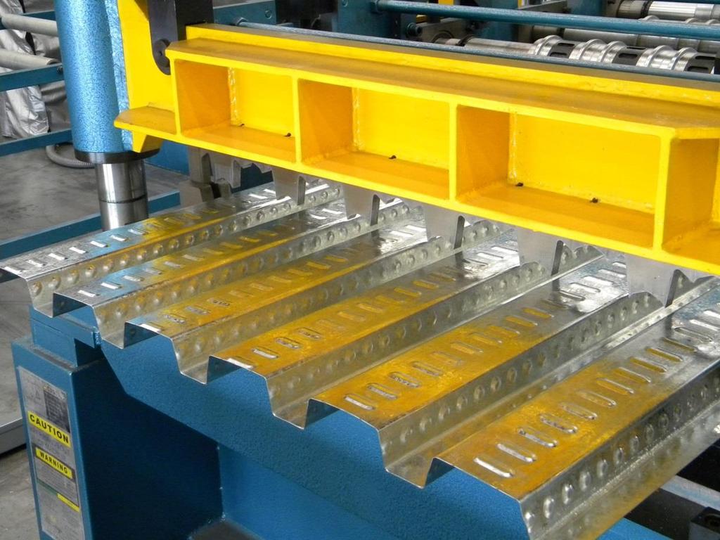 B - Deck Steel Roll Forming Machine R O L L F O R M E R S