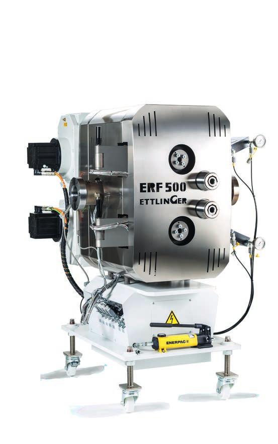 35 Years Experience and Know-How 2004 Roderich Ettlinger realizes an idea that has been occupying him since the 1970s. The ERF 200, Ettlinger s patented melt filter system, is launched in the market.