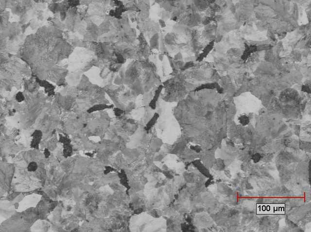200X 500X Figure 13. Microstructure of MIP specimens sintered at 1162 C, after Nital etching. The evolution of the tensile properties with sintering temperature is shown in Figure 14.