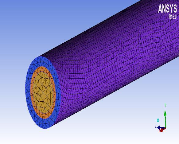 and lead angle. The CFD simulation is applied on Plain tube and helically ribbed tube under constant mass flow rates.