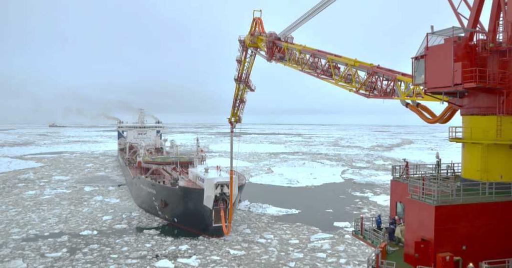 5 m ice-breaking capability Winterisation package - 45ºC Bow loading system with automated cargo operations shutdown system By the end of 3Q2014 34 282 640 tonnes of crud oil shipped