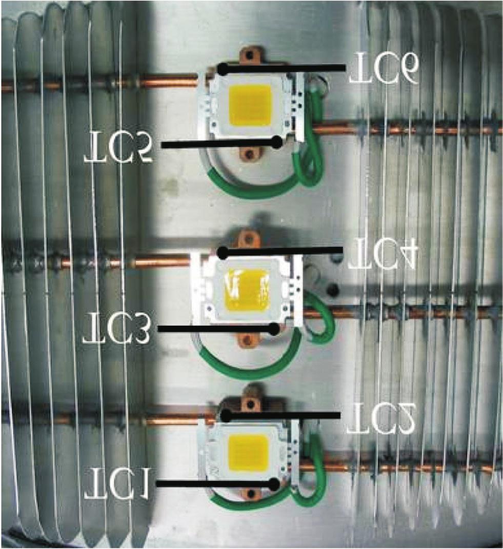 100 Shung-Wen Kang et al. couple (range of approximately 100 400 C), as shown in Figure 6. TC1 to TC6 were the temperature measurement points on the copper block conductors. 2.